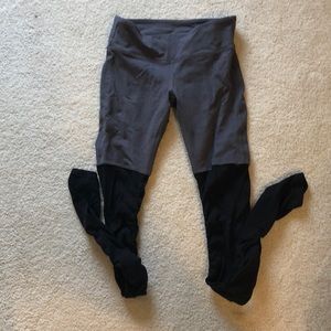 ALO size S Barre Leggings.  Over the heel.